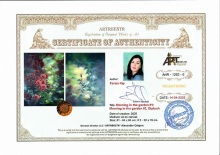 Diptych: Morning in the garden 1; Morning in the garden 2