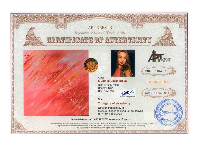 Thoughts of strawberry