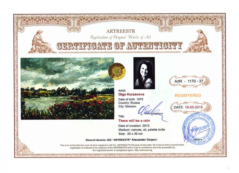 There will be a rain