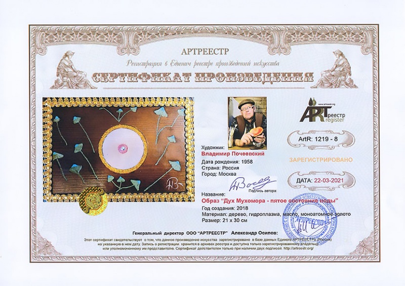 Образ Дух Мухомора - пятое состояние воды