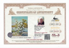 Ромашки в стеклянной вазе