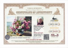 Пионы с персиком