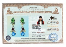 Улитки. Серьги